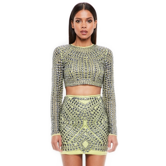 Missguided Tops - ISO Peace + Love Embellished Crop Top

(In search of this top or set)
